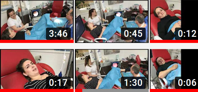 reakce pacientek ambulantní hysteroskopie